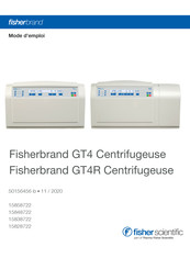 Thermo Scientific Fisherbrand GT4 Mode D'emploi