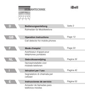 HumanTechnik iBell Mode D'emploi