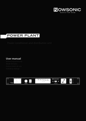 Nowsonic PowerPlant Mode D'emploi