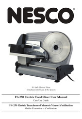Nesco FS-250 Manuel D'utilisation