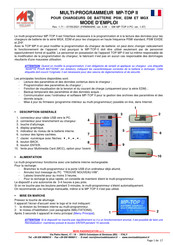 Mori Raddrizzatori MP-TOP II Mode D'emploi