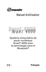 Nonin Avant 4000 Manuel D'utilisation