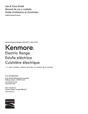 Sears Kenmore 664.C9511 Série Guide D'utilisation Et D'entretien
