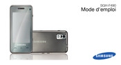 Samsung SGH-F490 Mode D'emploi