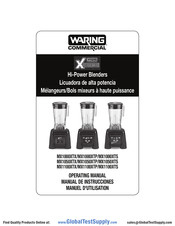 Waring Commercial Xtreme MX1050XTP Manuel D'utilisation