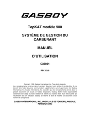 Gasboy TopKAT 900 Manuel D'utilisation