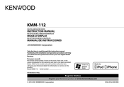 Kenwood KMM-112 Mode D'emploi