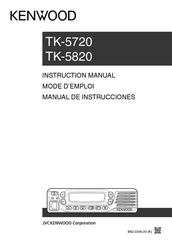 Kenwood TK-5820 Mode D'emploi