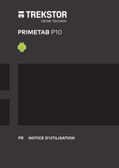 TrekStor PRIMETAB P10 Notice D'utilisation