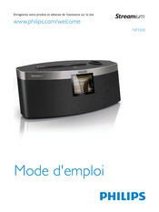 Philips Streamium NP3300 Mode D'emploi