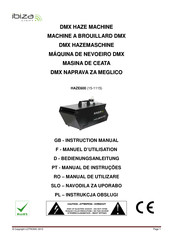 Ibiza Light HAZE600 Manuel D'utilisation