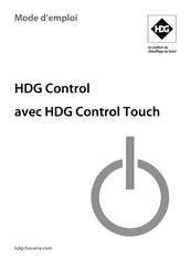 HDG Control Compact 25 - 8064 Mode D'emploi