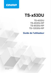 QNAP TS-853DU-RP Guide De L'utilisateur