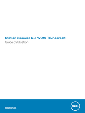 Dell Thunderbolt WD19TB Guide D'utilisation