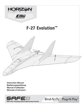 Horizon Hobby E-flite F-27 Evolution Manuel D'utilisation