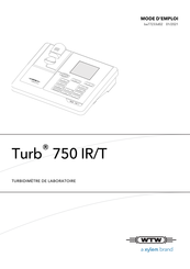 wtw Turb 750 IR Mode D'emploi