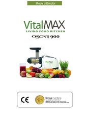 VITALmax OSCAR 900 Mode D'emploi