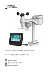 National Geographic WIFI Weather Center 7in1 Mode D'emploi