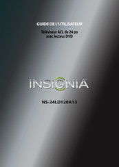 Insignia NS-24LD120A13 Guide De L'utilisateur