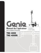 Genie TML-4000N Manuel De L'opérateur