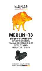 Liemke MERLIN-13 Mode D'emploi
