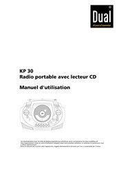 Dual KP 30 Manuel D'utilisation