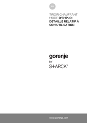 Starck gorenje 540046 Mode D'emploi