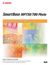 Canon SmartBase MP700 Guide De Référence Rapide