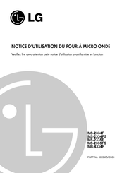 LG MS-405W Notice D'utilisation