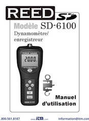 REED SD-6100 Manuel D'utilisation