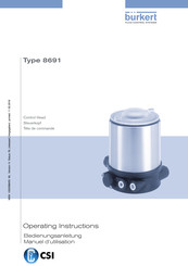 Burkert 8691 Manuel D'utilisation