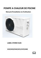 Label Hydro Sud PAC M80 Manuel D'installation Et D'utilisation