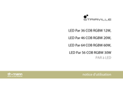 thomann Stairville LED Par 46 COB RGBW 20W Notice D'utilisation