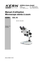 KERN OZL-45 Manuel D'utilisation