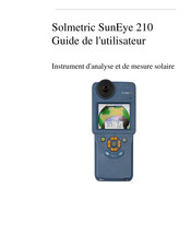 Solmetric SunEye 210 Guide De L'utilisateur