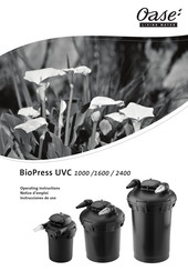 Oase BioPress UVC 1600 Notice D'emploi
