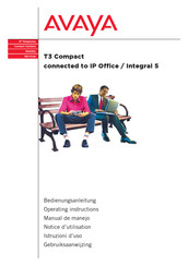 Avaya T3 Compact Notice D'utilisation