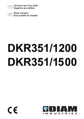 DIAM DKR351/1200 Mode D'emploi
