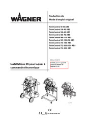 WAGNER TwinControl 75-150 ABS Traduction Du Mode D'emploi Original