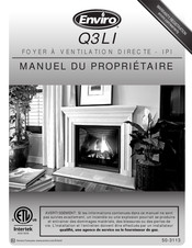 Enviro Q3LI Manuel Du Propriétaire