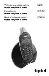 TIPTEL easyDECT 1100 Guide D'utilisation Rapide