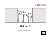 Betafence Nylofor Poteaux carrés et rectangulaires Manuel D'installation