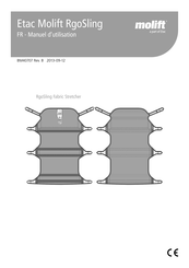 Etac Molift RgoSling Fabric Stretcher Manuel D'utilisation