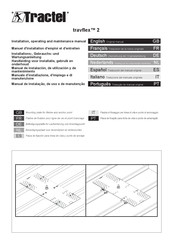 Tractel travflex 2 Manuel D'installation, D'emploi Et D'entretien