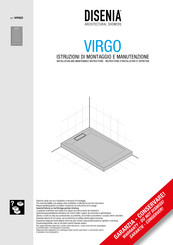 Disenia VIRGO 70 Instructions D'installation Et D'entretien