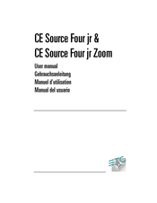 ETC CE Source Four jr Manuel D'utilisation