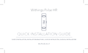 Withings Pulse HR Guide D'installation