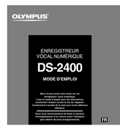 Olympus DS-2400 Mode D'emploi