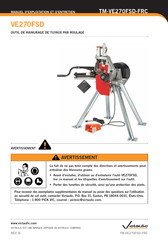 Victaulic VE270FSD Manuel D'exploitation Et D'entretien