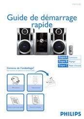 Philips FWM185 Guide De Démarrage Rapide